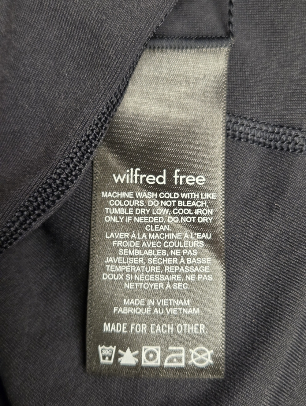 Wilfred Free Divinity 7" Romper - Black - NWT Size 2XS - Picture 9 of 10